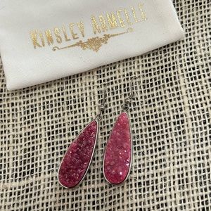 Kinsley Armelle Druzy Drop Collection Stone Earrings